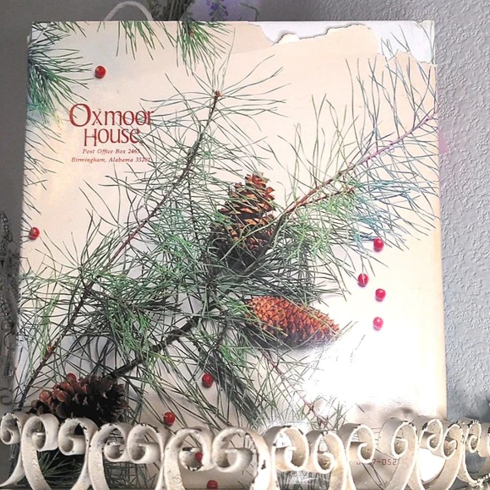 Vintage 80s Christmas Cookbook Southern Living 1981 Holiday Recipes & Baking